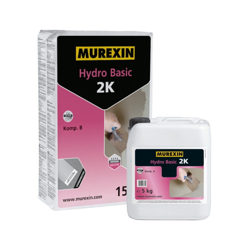Murexin Hydro Basic 2K vastagfólia, A+B komponens - 20 kg