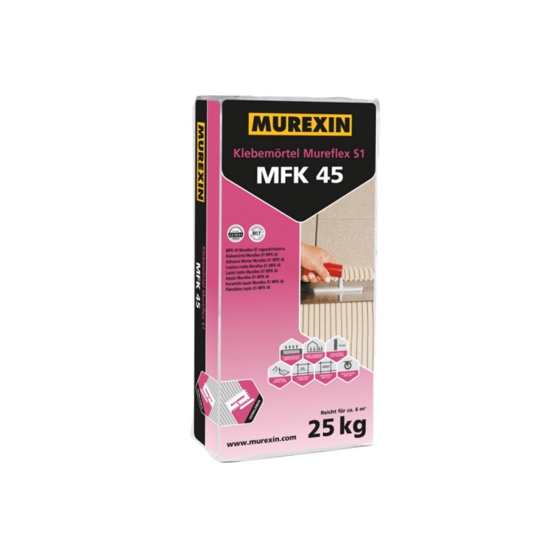 Murexin MFK 45 Mureflex S1 ragasztóhabarcs 25 kg