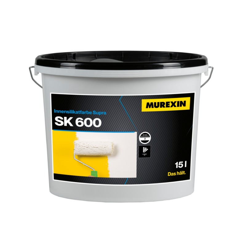 Murexin SK 600 SUPRA Beltéri szilikát festék - 15 liter