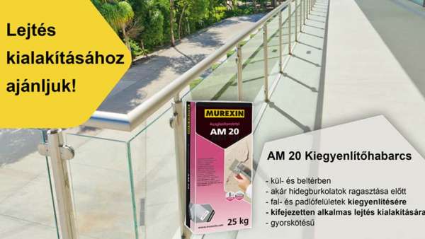 Murexin AM 20 Kiegyenlítőhabarcs